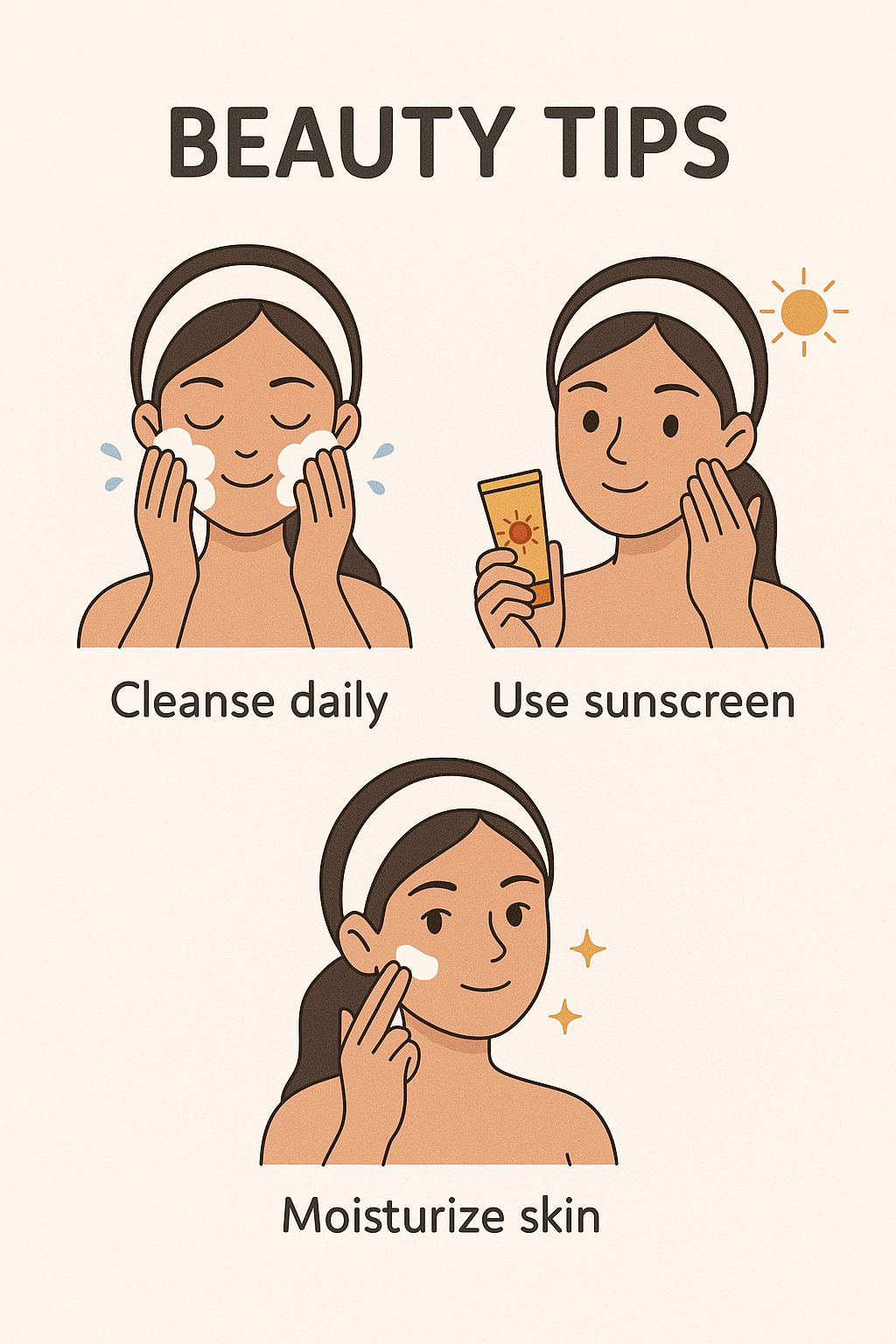 Mẹo chăm sóc da cơ bản